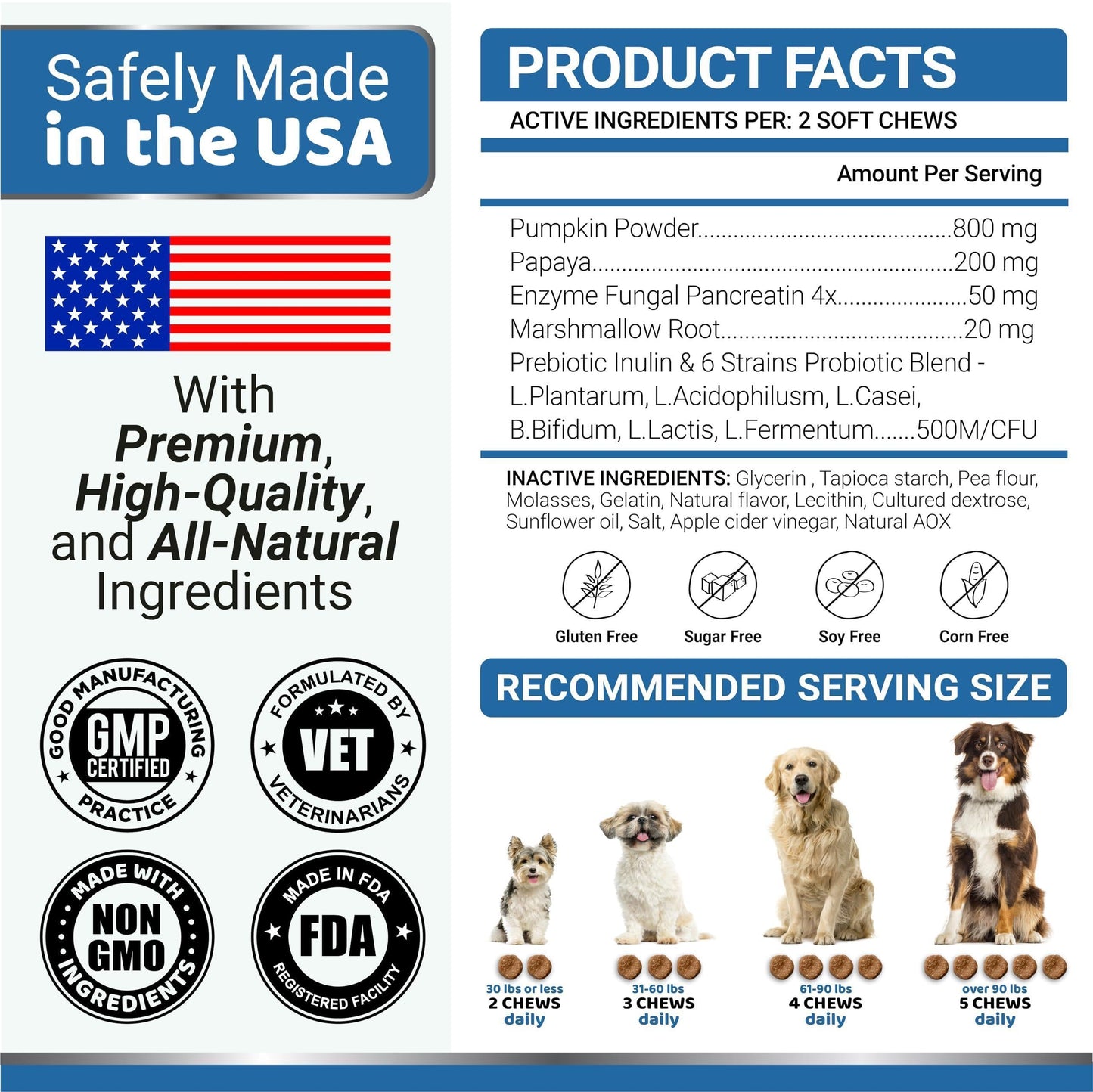 Healthy Gut Dog Probiotic Chews