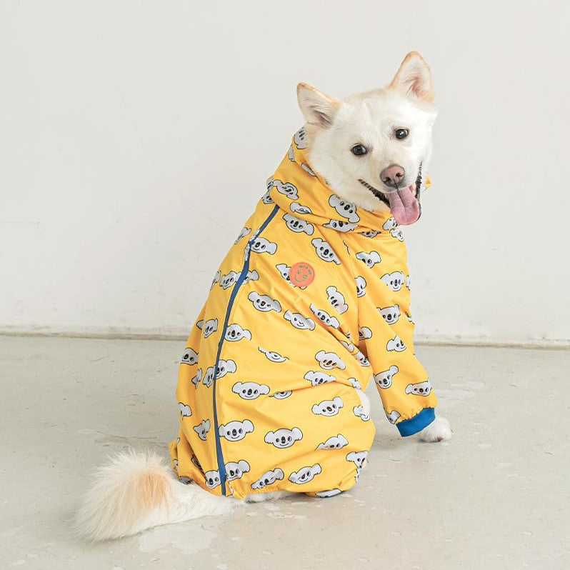 Chic Canine Hooded Raincoat