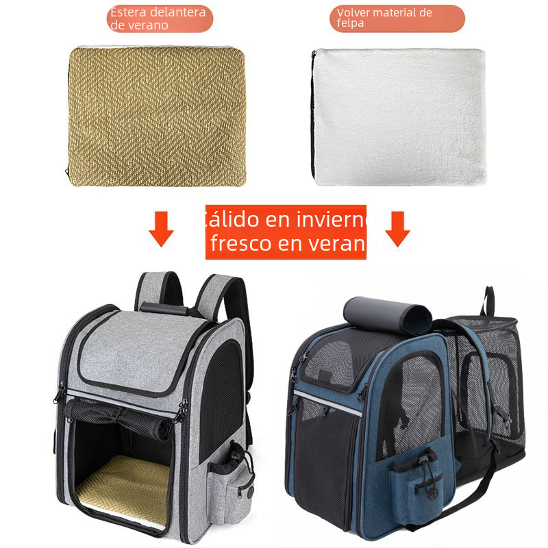 Travel Ready Pet Backpack Carrier