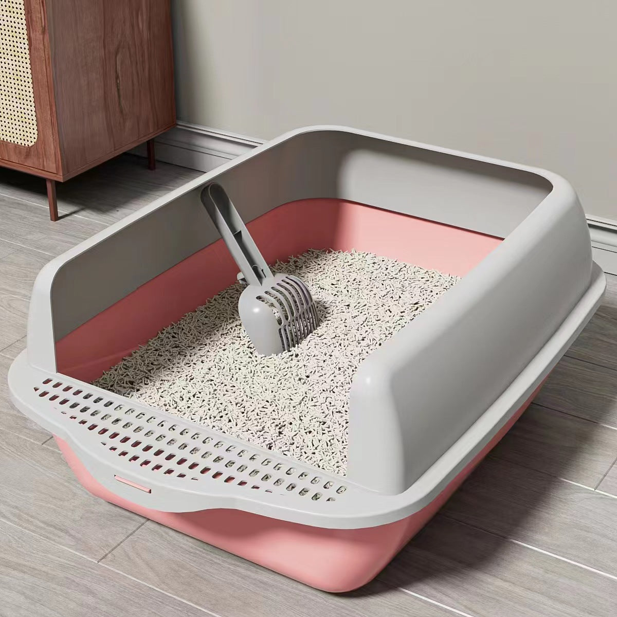 Spacious Easy-Clean Cat Haven