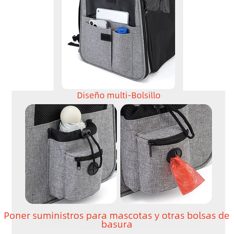 Travel Ready Pet Backpack Carrier