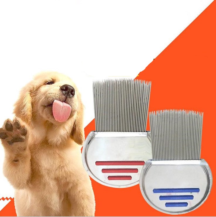 Stainless Steel Flea Comb for Pets, Cat & Dog Grooming