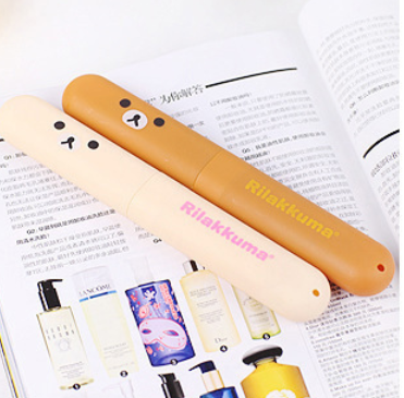Hatterly Bear Pet Toothbrush Travel Case