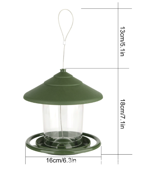 Garden Charm Hummingbird Feeder