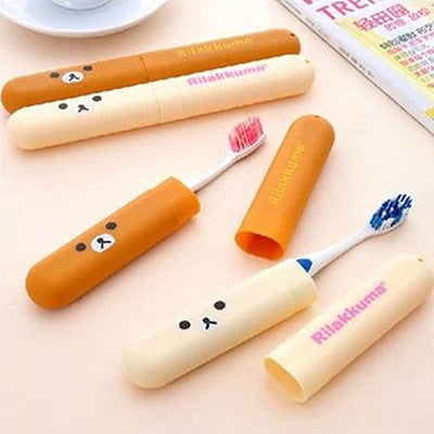 Hatterly Bear Pet Toothbrush Travel Case