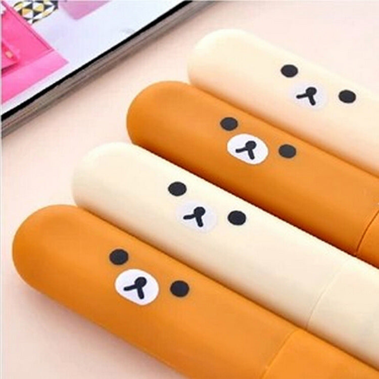 Hatterly Bear Pet Toothbrush Travel Case