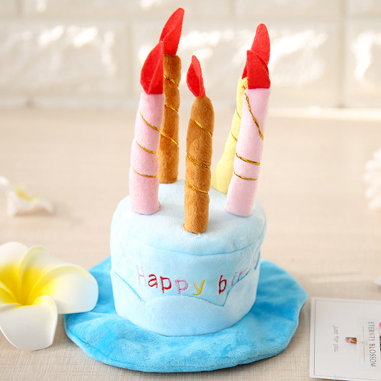 Feline Celebration Cake Hat