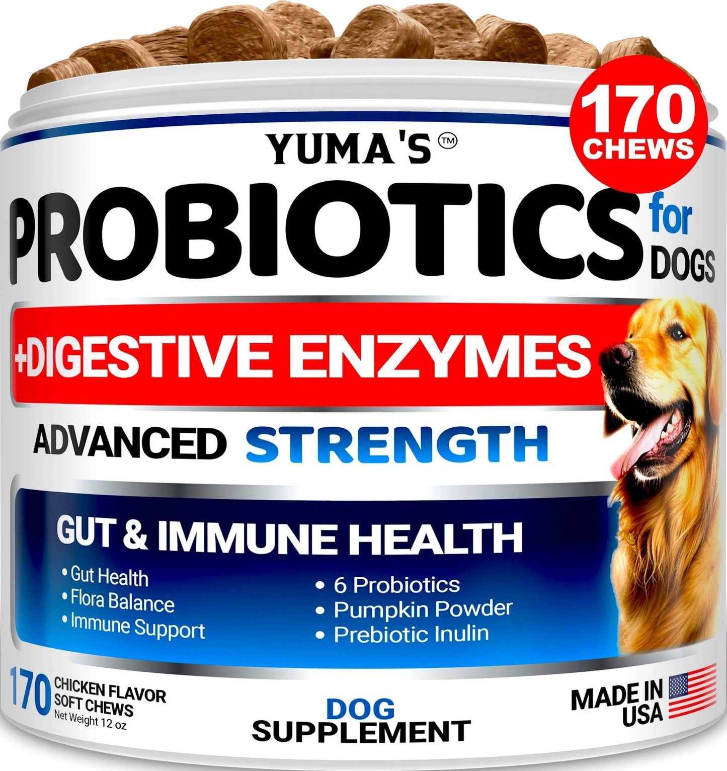 Healthy Gut Dog Probiotic Chews