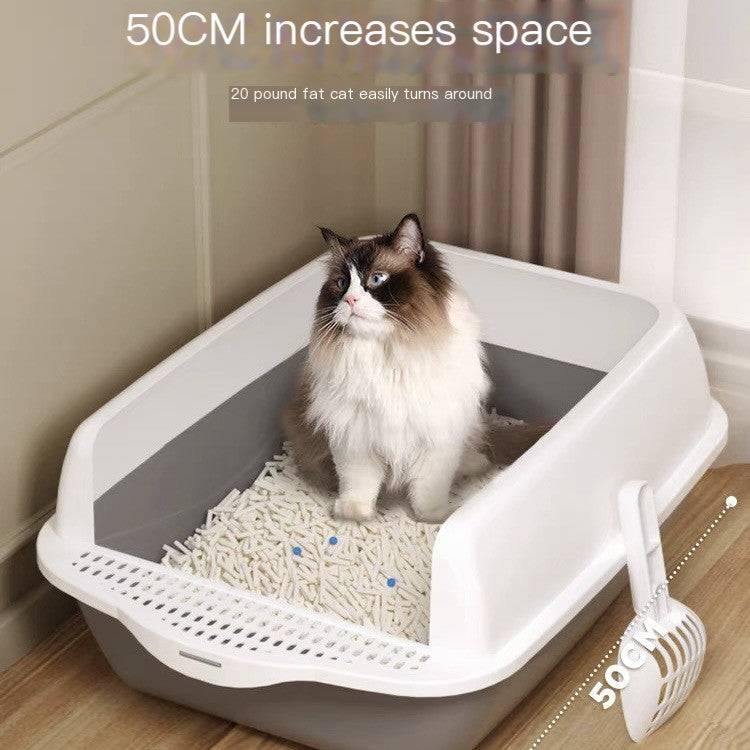 Spacious Easy-Clean Cat Haven